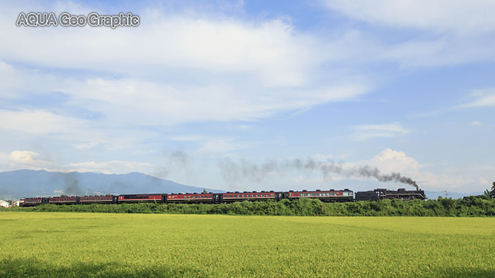 SLばんえつ物語 蒸気機関車