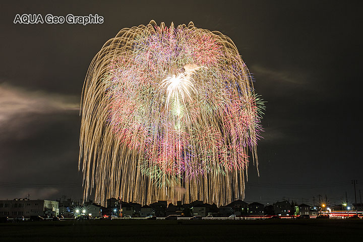 長岡花火大会　三尺玉