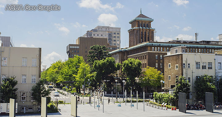 横浜港 横浜観光　キングの塔（神奈川県庁　本庁舎）