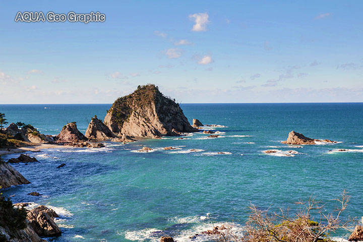 浦富海岸 "日本海