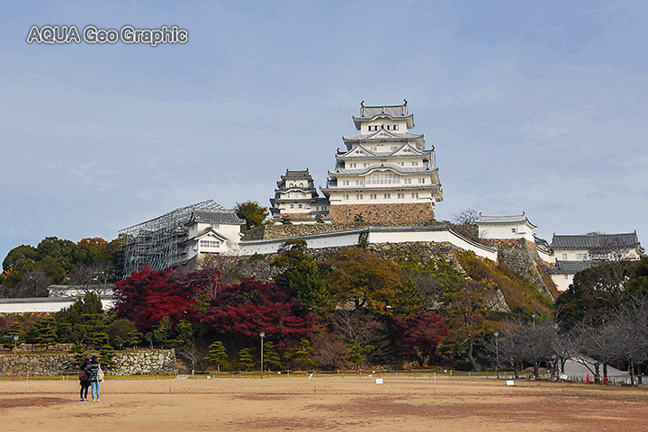 姫路城 紅葉 黄葉