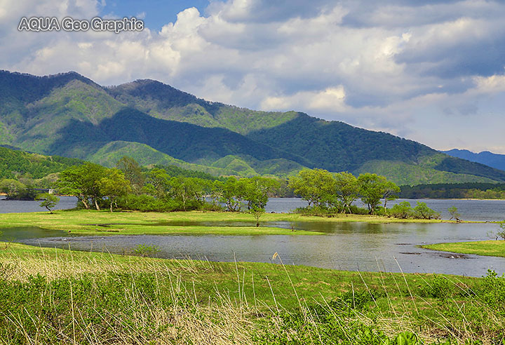 裏磐梯　桧原湖