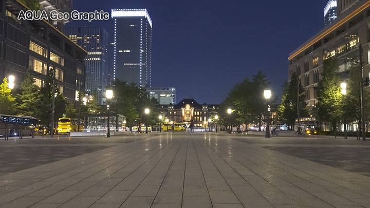 ソニー Sonyα7R II 高感度動画　東京夜景　東京駅