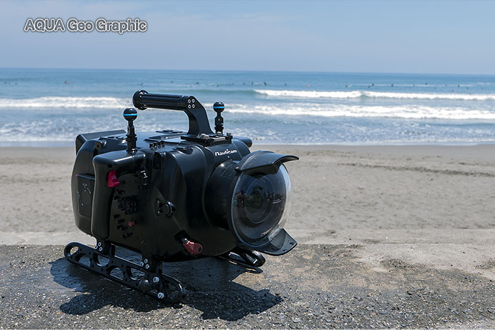 サーフィン水中撮影 RED EPIC 九十九里浜