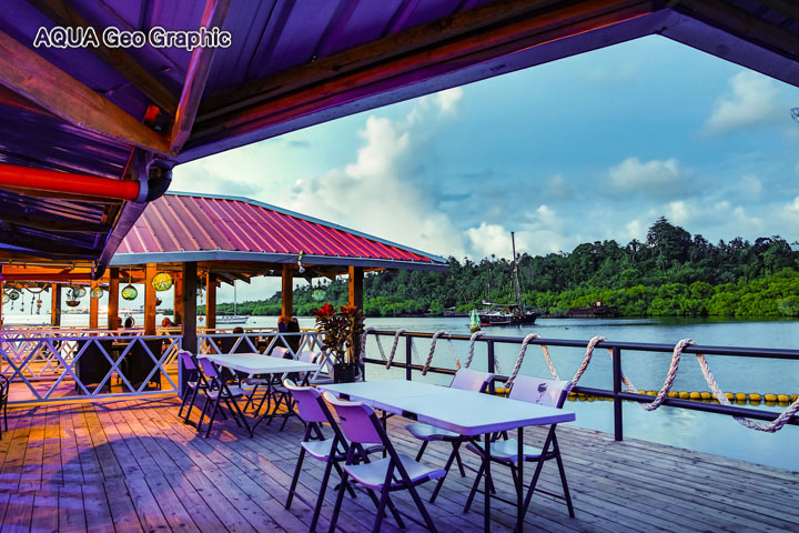 ミクロネシア　ポナペ島　ポンペイ島　レストラン 世界の絶景　絶景レストラン　コロニア