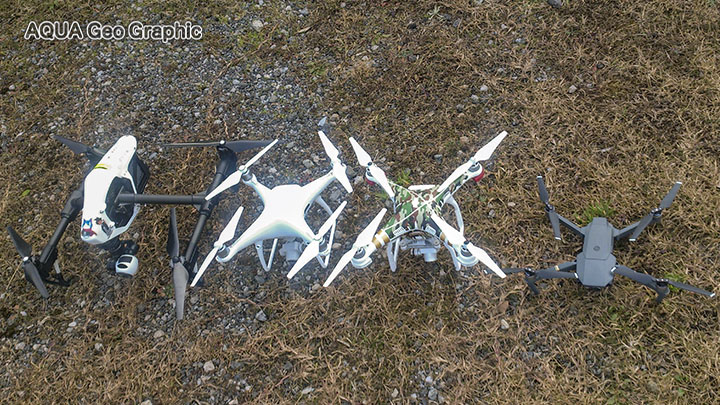 ドローン空撮  DJI 「Inspire 1」「Phantom 4 Pro」「Phantom 3 Pro」「Mavic Pro」