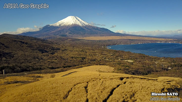 ドローン空撮  富士山