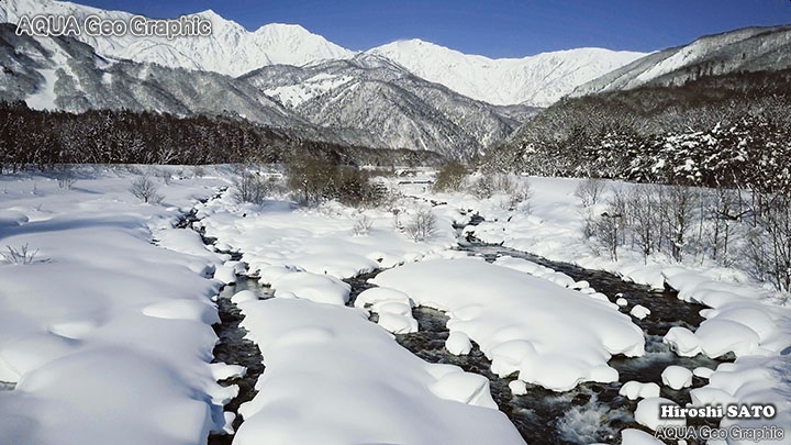 ドローン空撮  白馬連峰 北アルプス DJI MAVIC PRO