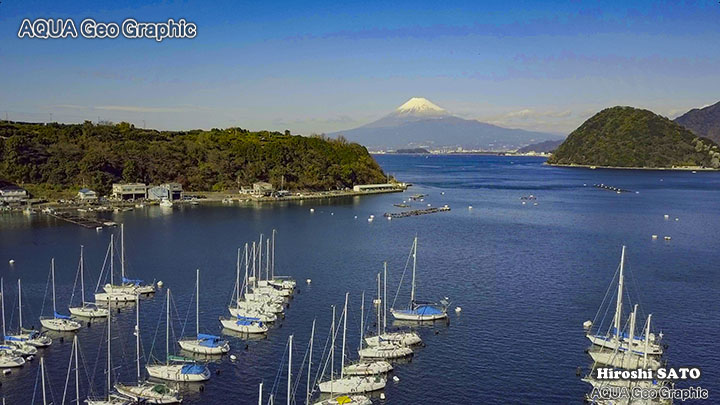 ドローン空撮  富士山 伊豆半島