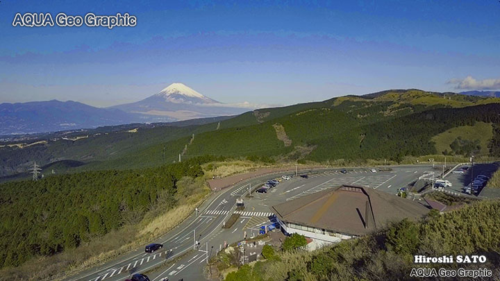 ドローン空撮  富士山 伊豆半島