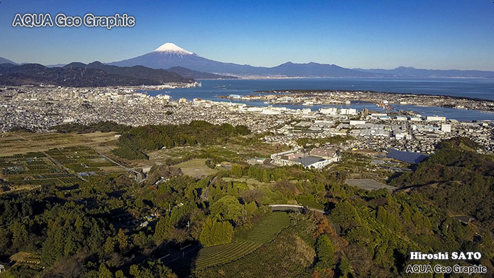 ドローン空撮 富士山 日本平
