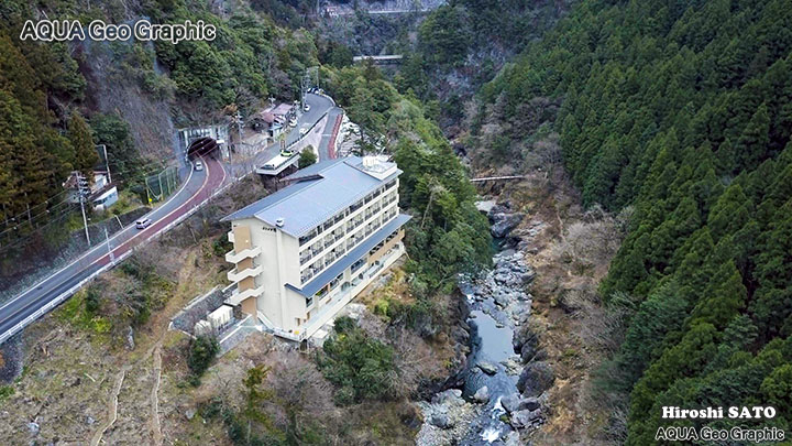 ドローン空撮  奥多摩