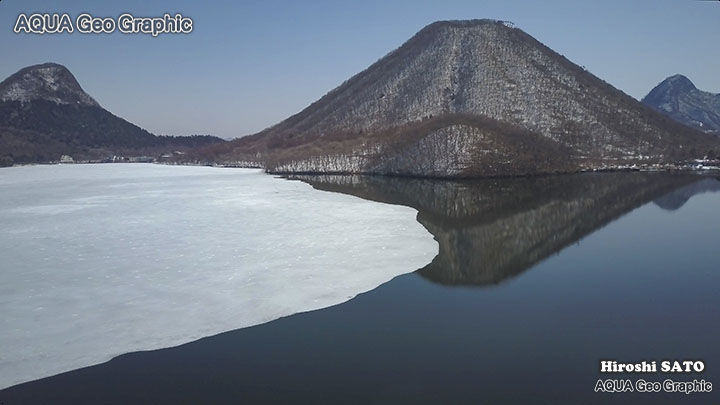 榛名山 榛名湖 雪景色 ドローン空撮 Aerial Drone Shots of Mt.Haruna & Lake-Haruna 絶景 dji mavicc pro