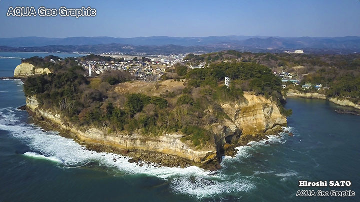 五浦海岸 北茨城 茨城県北ジオパーク ドローン空撮 絶景 dji mavicc pro