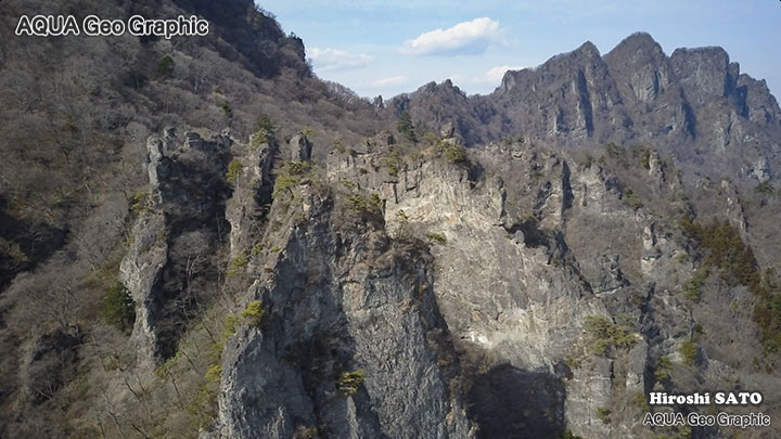 日本三大奇勝・妙義山・ドローン空撮  Aerial Drone Shots 絶景 dji mavicc pro