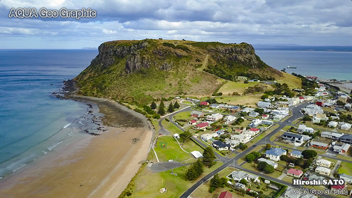 ドローン空撮 タスマニア スタンリー オーストラリア 絶景 dji mavicc pro