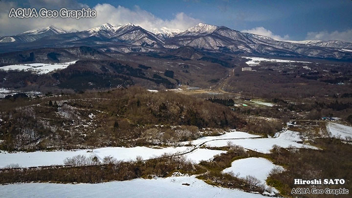 ドローン空撮 宮城蔵王 雪景色 絶景 dji mavicc pro