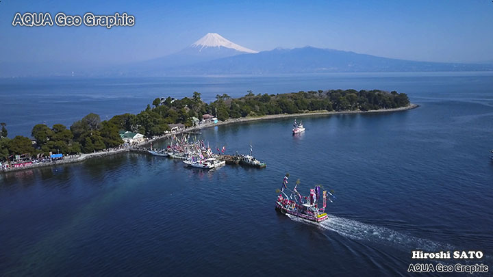 大瀬まつり 大瀬崎 大瀬祭り ドローン空撮  Aerial Drone Shots 絶景 dji mavicc pro