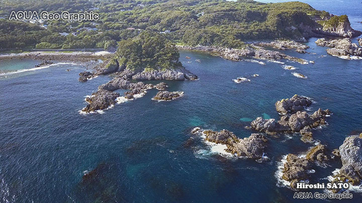式根島　新島村　伊豆諸島　伊豆七島　ドローン空撮 多摩島しょ部