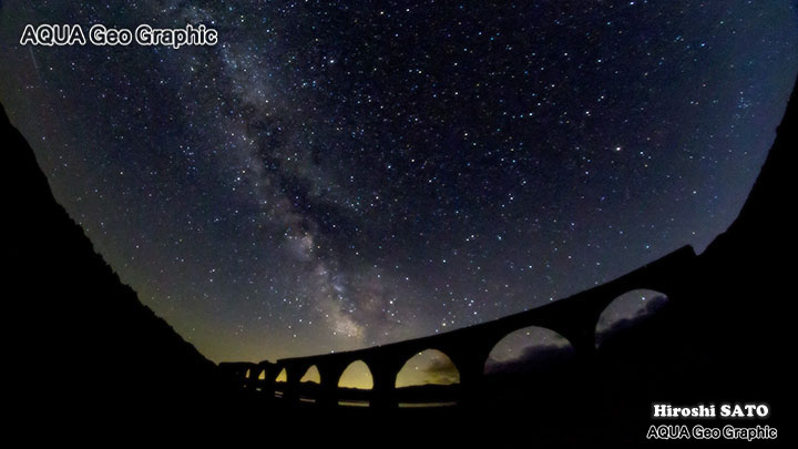 北海道 絶景ポイント タウシュベツ川橋梁