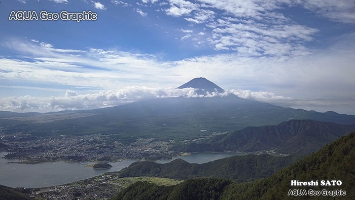 富士山 ドローン空撮 dji mavicpro
