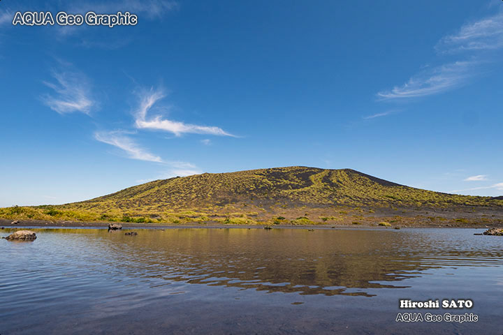伊豆大島ジオパーク 三原山 幻の湖