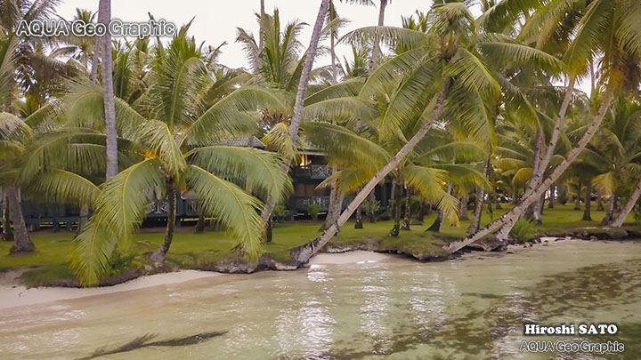 トラック環礁 TRUK ATOLL 絶景空撮トラック・ブルー・ラグーン・リゾート ドローン空撮 ミクロネシア 世界の絶景 dji mavicpro Blue Lagoon Resort