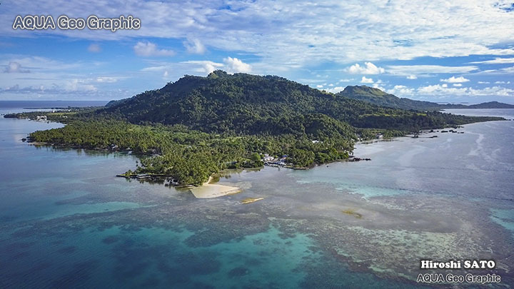 トラック環礁 TRUK ATOLL 絶景空撮トラック・ブルー・ラグーン・リゾート ドローン空撮 ミクロネシア 世界の絶景 dji mavicpro Blue Lagoon Resort