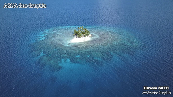 ジープ島 JEEP島 jeepisland ドローン空撮 ミクロネシア 世界の絶景 dji mavicpro