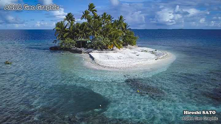 ジープ島 JEEP島 jeepisland ドローン空撮 ミクロネシア 世界の絶景 dji mavicpro