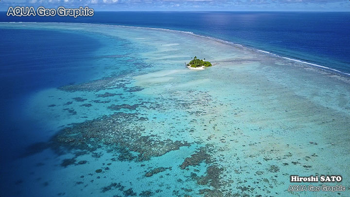 トラック環礁 TRUK ATOLL ジープ島 JEEP島 jeepisland ドローン空撮 ミクロネシア 世界の絶景 dji mavicpro