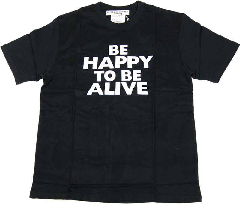 KATHARINE HAMNETT LONDON 黒Tシャツ