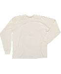 オフホワイト長袖Tシャツ