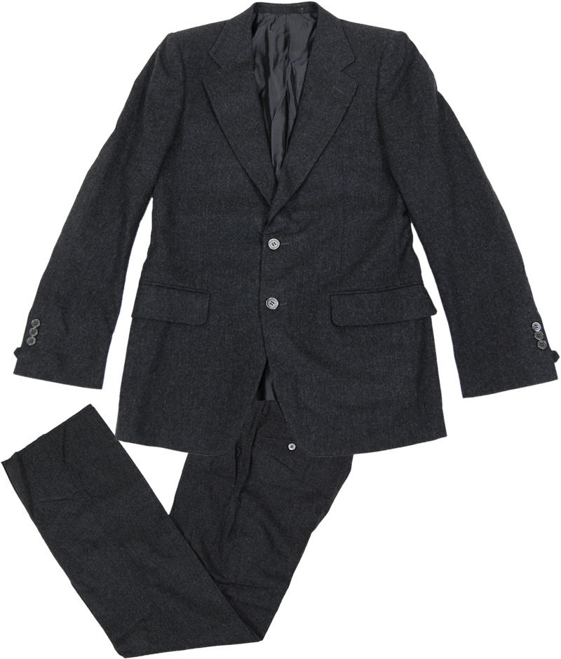YSL rive gauche チャコールスーツ
