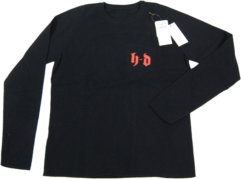 Lucian pellat finnet ハーレーダビッドソンコラボカシミヤニット