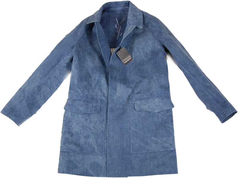 YSL rive gauche マッキントッシュゴム引きコート