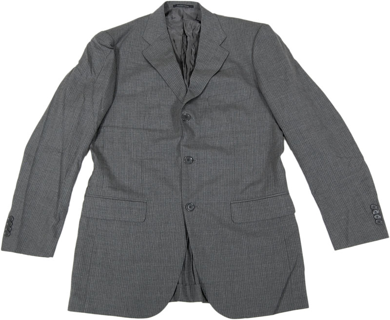 UNITED ARROWS グレーストライプジャケット