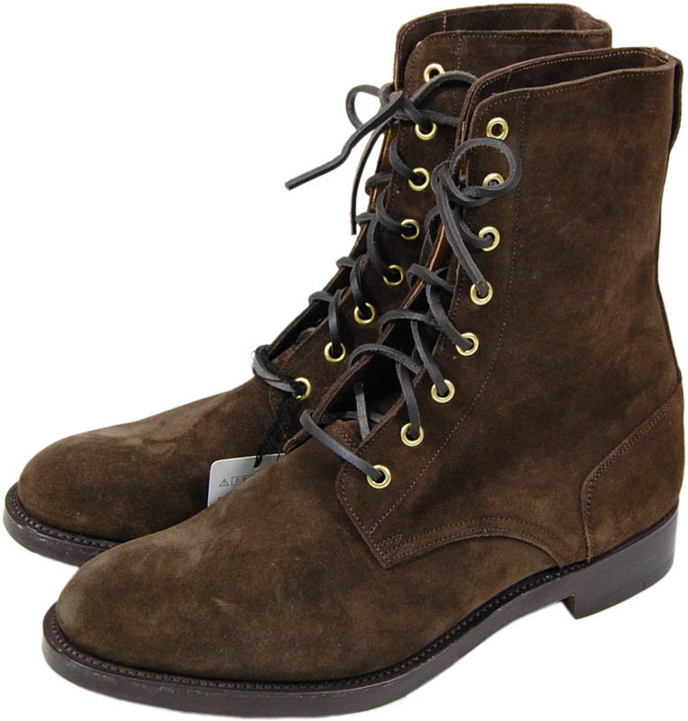 PaulSmith トリッカーズ焦茶スェードレースアップブーツ