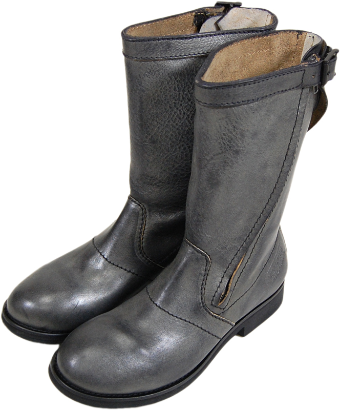 PREMIATA シルバーグレーロングブーツ