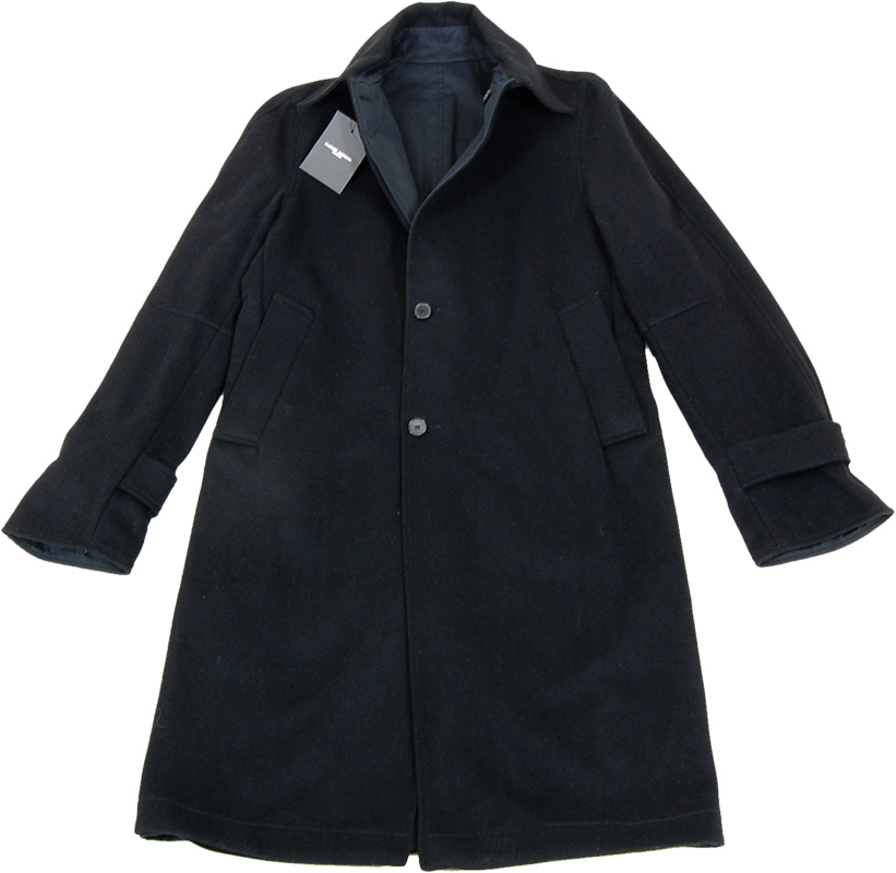 COSTUME NATIONAL 黒リバーシブルコート