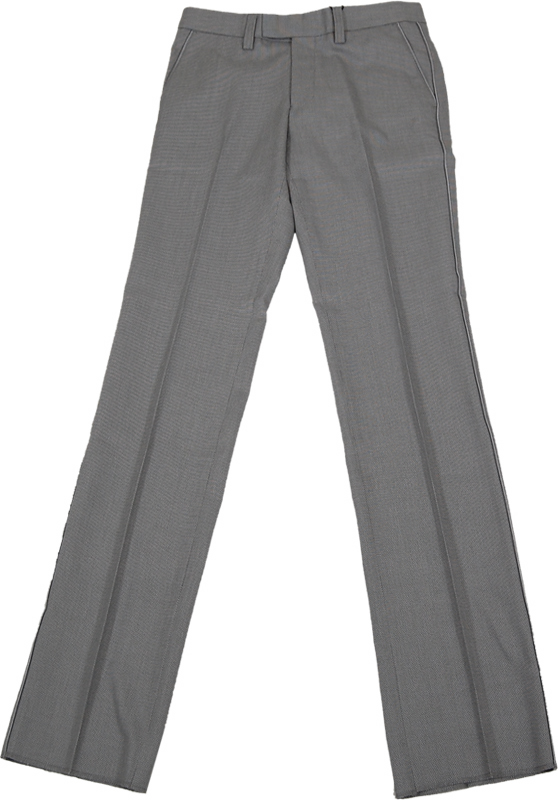 EPOCA UOMO グレーパイピングパンツ