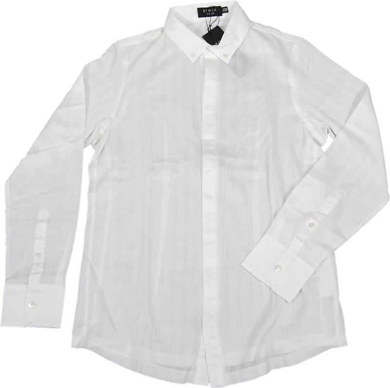 EPOCA UOMO 白比翼シャツ