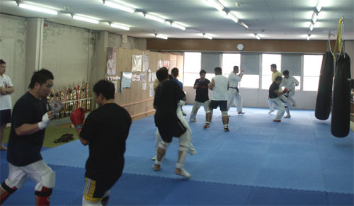 徳島西南逢坂道場（鴨島道場）四国合同稽古（新春スパーリング祭り）