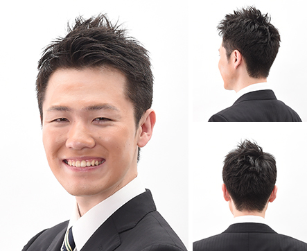 ヘアカット 今風アレンジのネオスポーツ刈り 男性専用美容室ブラックビズ 大人のビジネスマンの髪の悩みを解決