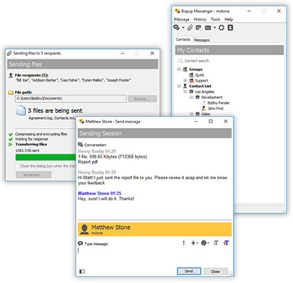 Mess with Windows Live and MSN Messenger:.