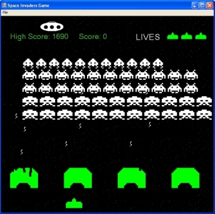 Space Invaders - Videogame by Midway.