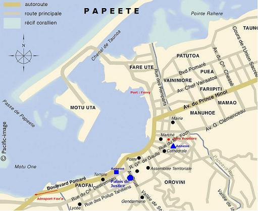 ハペーテ市街の地図