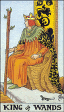 タロットカード: 棒のキング