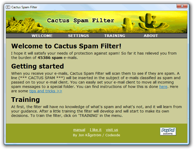 Spam Filters for Windows - Free downloads.