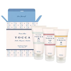 ≪送料無料≫【TOCCA】トッカ ハンドクリームセット（ジュリエッタ・クレオパトラ・ステラの香り）
